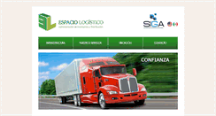 Desktop Screenshot of espaciologistico.com